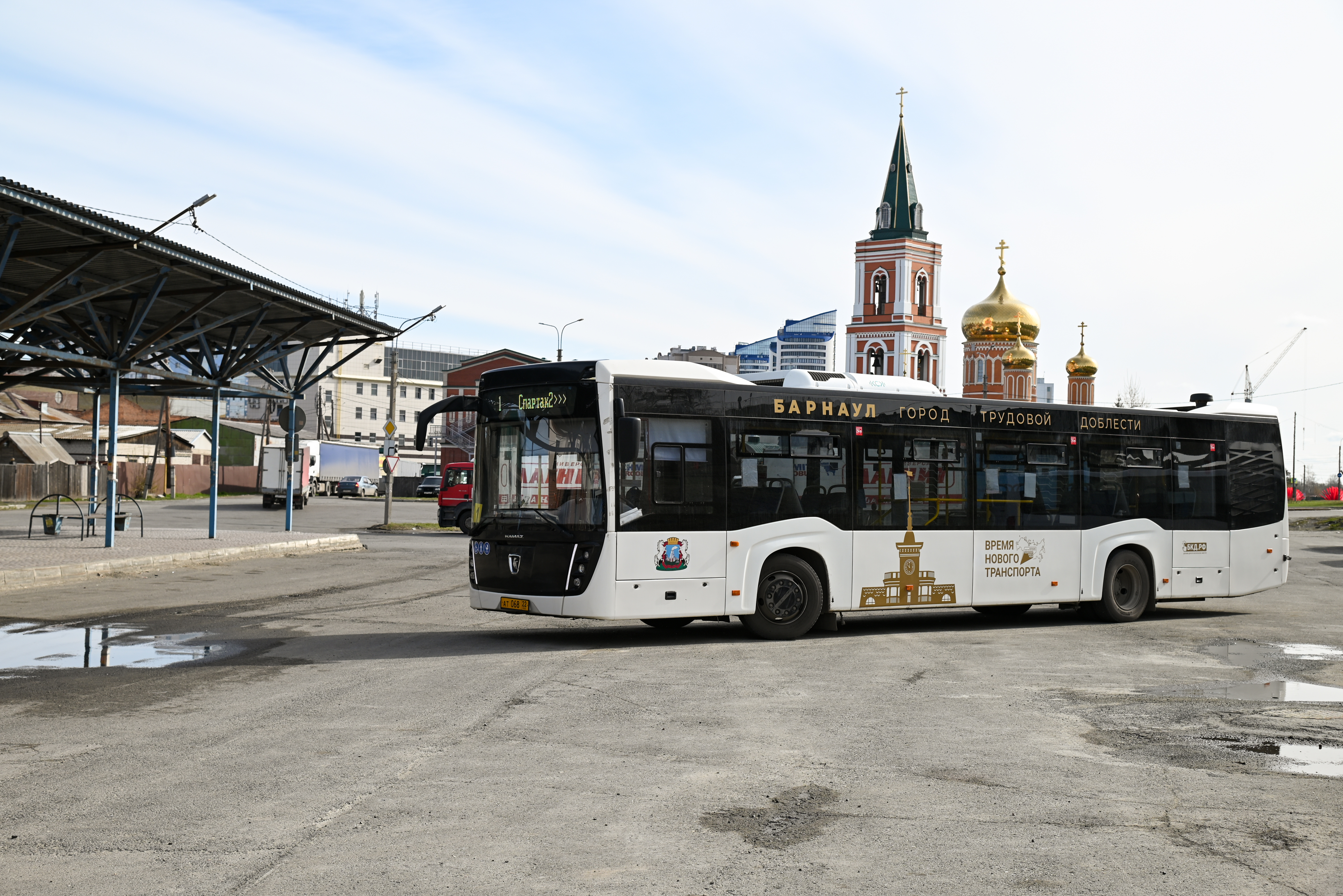 Совместный рейд по проверке общественного транспорта в Барнауле